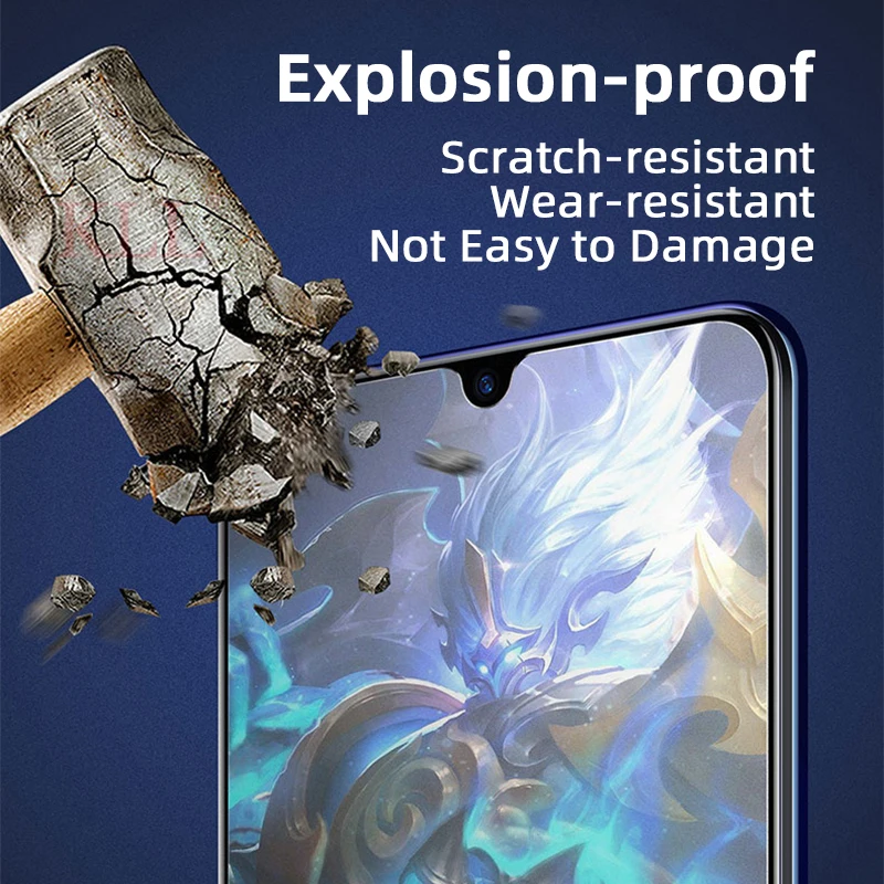 3-1pcs Matte Protective Glass for Xiaomi Redmi Note 8 8t 7 9s 11 Pro Max Screen Protector Redmi 10x k20 k30 pro Tempered Glass