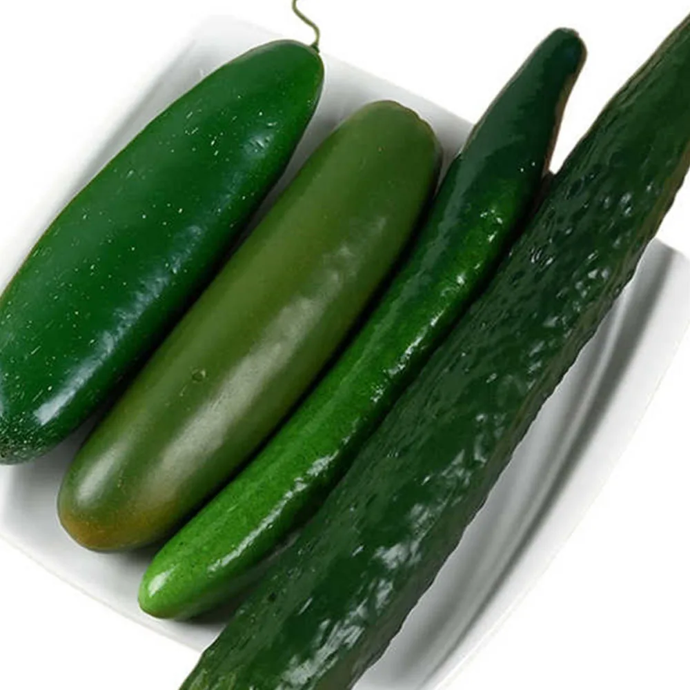 

vegetables artificial Eggplant Kitchen dining room hall hotel restaurant decoration simulation Cucumber fake vegetables