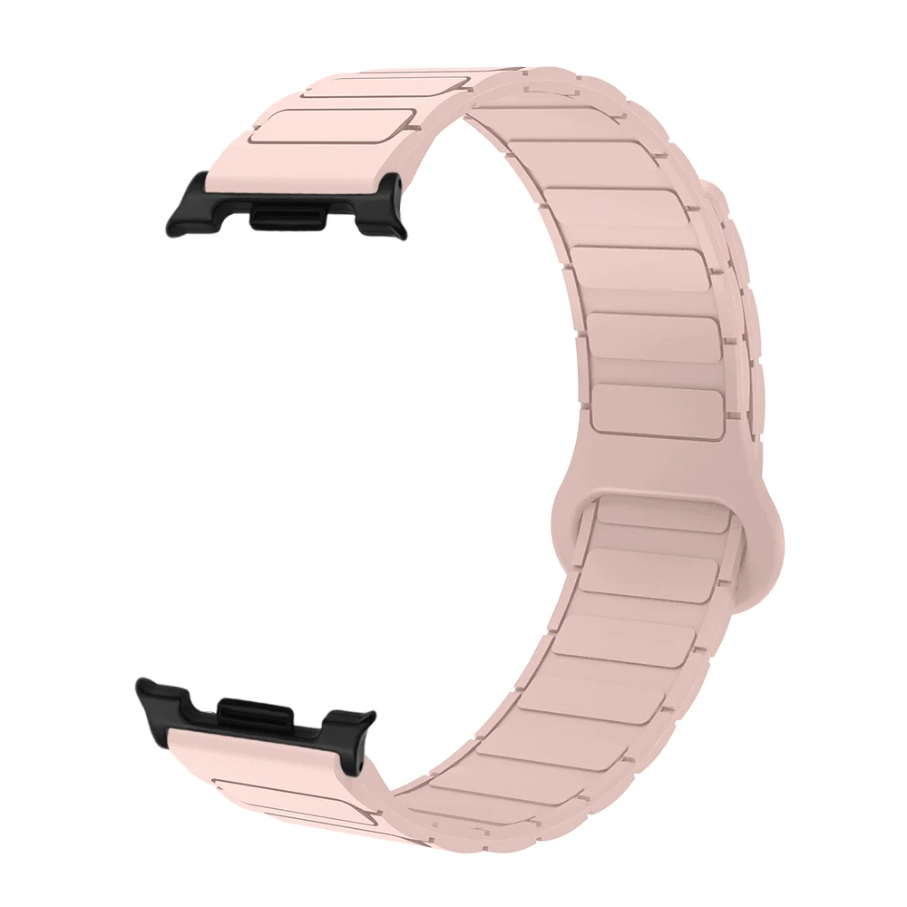 

Magnetic Loop Band For Samsung Galaxy Watch 8 Bracelet Armor Style Washable Silicone Adjustable Sport Smartwatch strap Man Woman