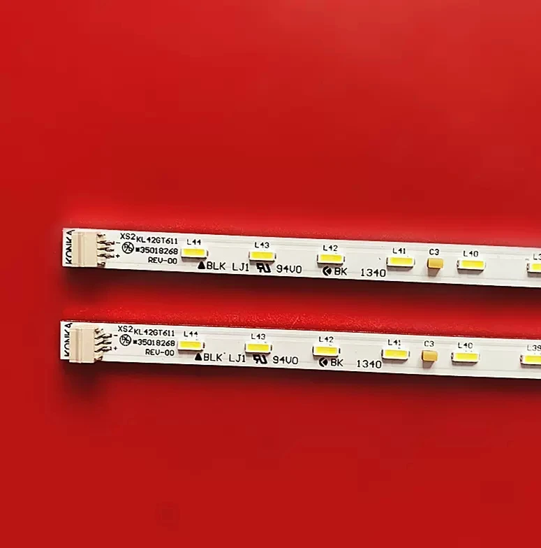 Tira de luces LED de retroiluminación, accesorio para Konka LED42T16A LED42J39AW KL42GT611, 35018268 37021642 47,9 CM 44LED 100% nuevo