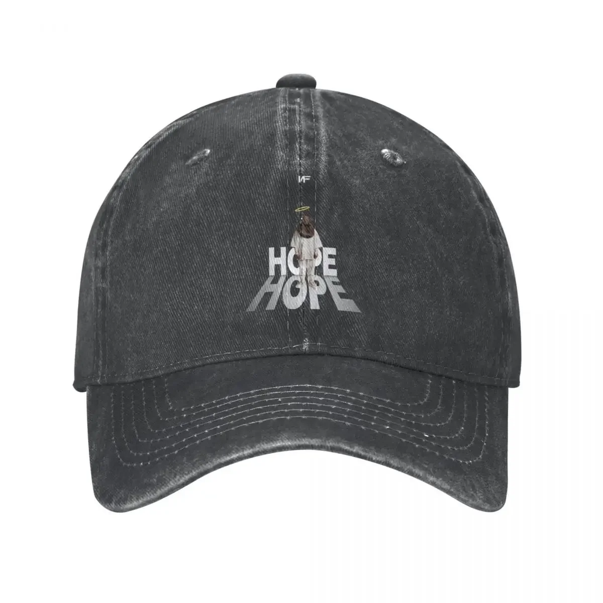 NF Real Music Hope 2024 Tour Trucker Hat Accessories Fashion Distressed Denim Headwear For Unisex Style Adjustable