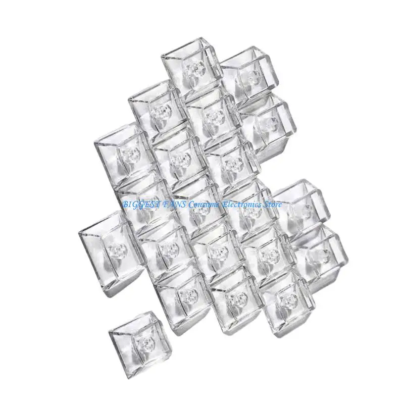 21 PC Love No Carveds Keycaps Backlit Transparents Design Original Profile For Night Use Travel