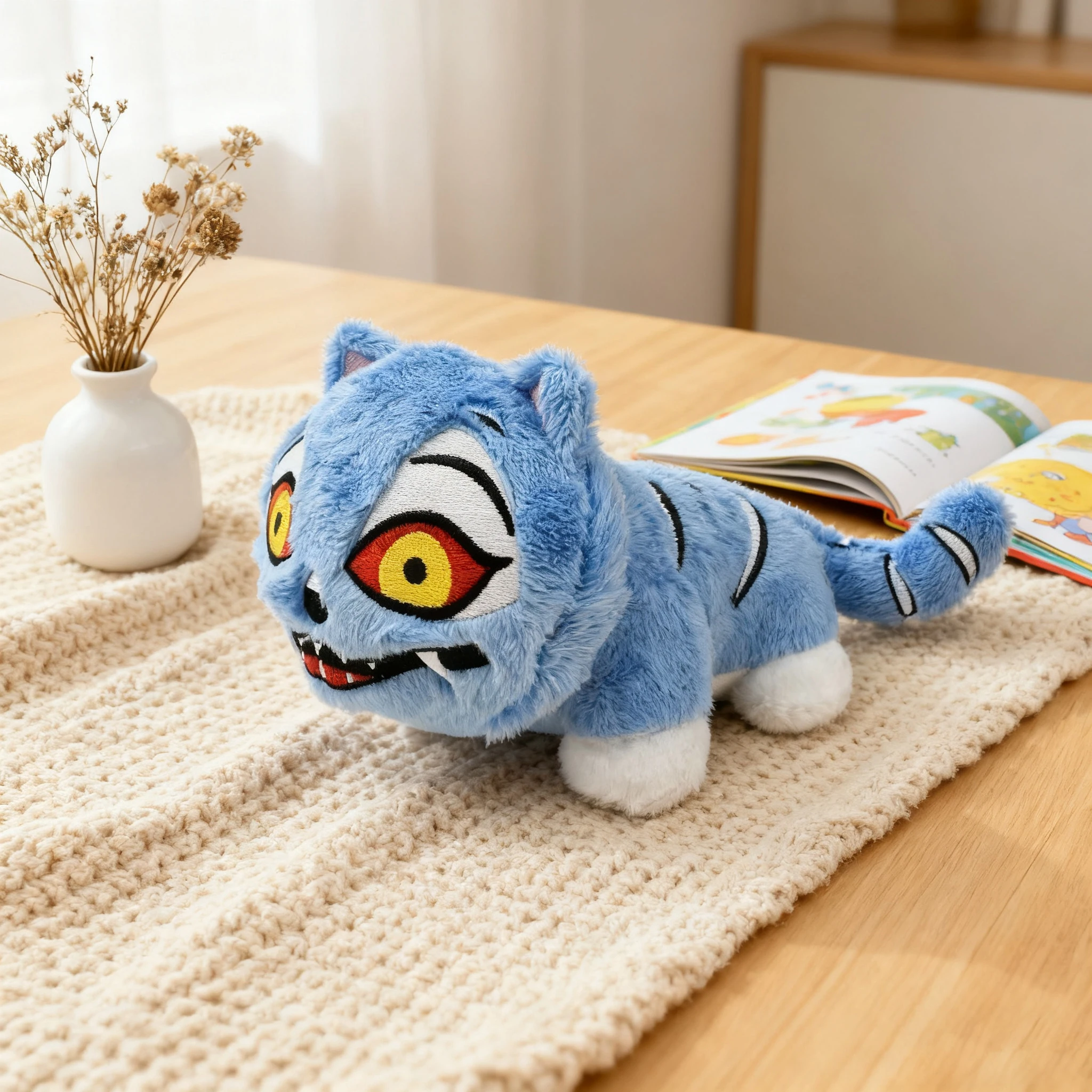 موضة Kpop شيطان الصيادين لعبة لطيفة K-POP النمر زخرفة النمر الطيور دمية الأطفال عيد الميلاد السنة الجديدة جمع الجدة هدية