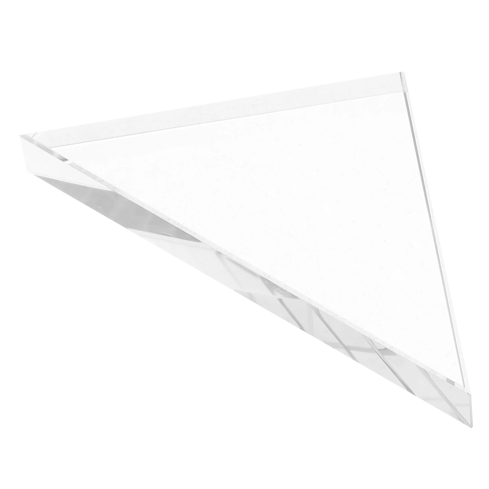 

Triangular Lens Set Glass Prism Optical Physics Teaching Equipment School Classroom Science Kit Clear Imaging Refraction