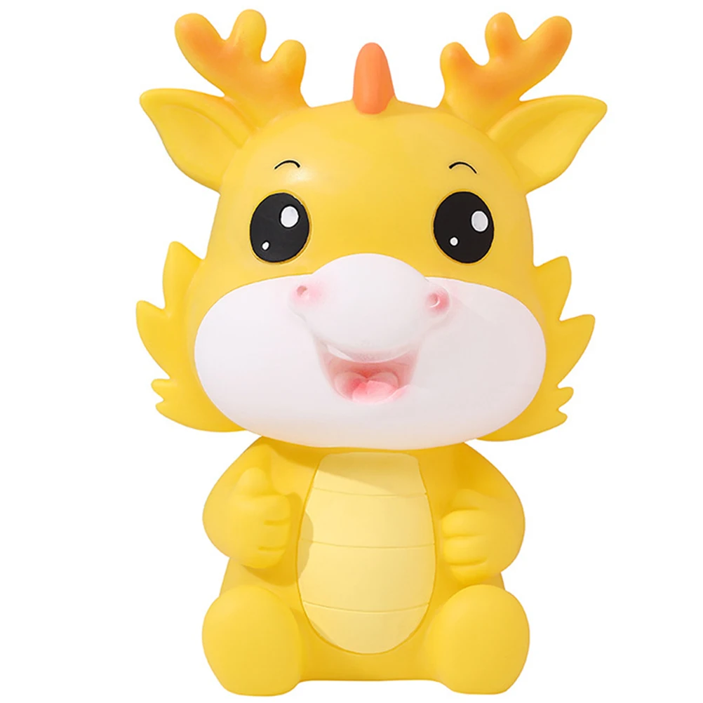

Cartoon Vinyl Coin Saving Pot for Kids Bedroom Living Room Home Decor Vinyl Money Pot Money Box Gift