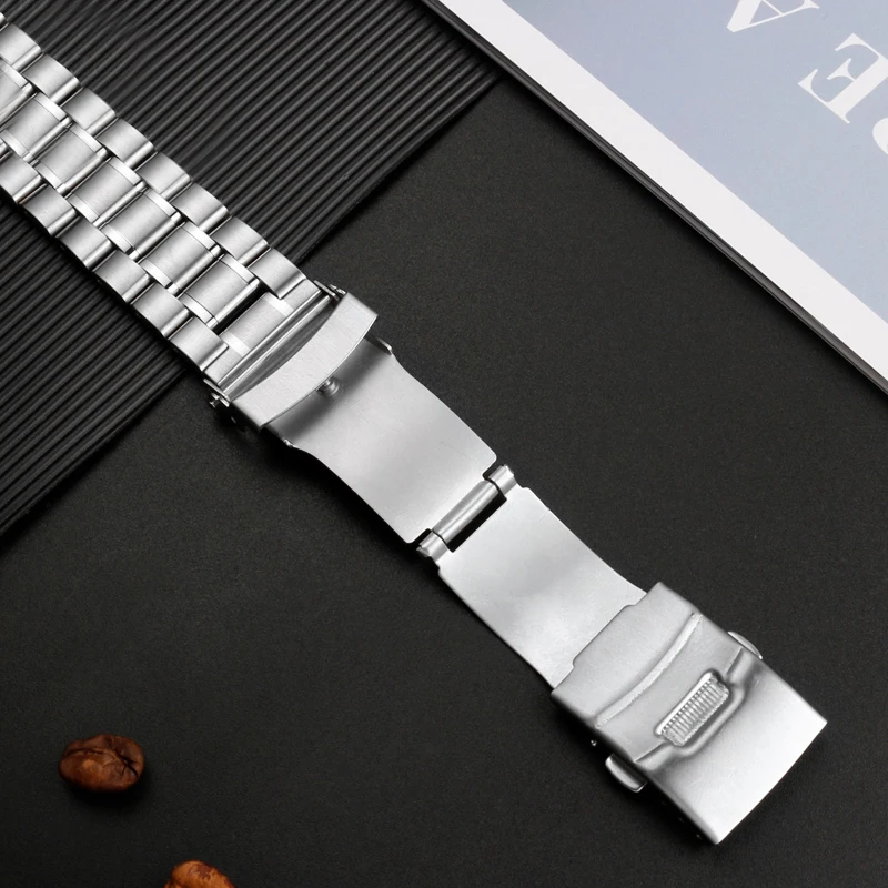 Metal Strap For Casio 5577 MWA-100HD-1A MWD-100H MWA-100HD Soild Stainless Steel Watchband Men Bracelet Wristband 20mm bracelet