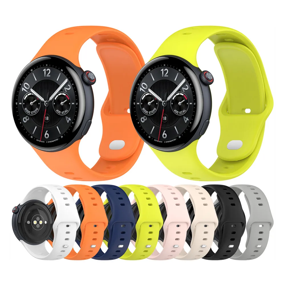 حزام سيليكون بإبزيم عكسي لسوار المعصم الرياضي Vivo Watch5 لملحقات حزام الساعة IQOO 5 #2