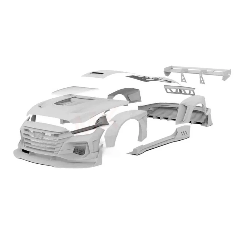 Suitable for Ford Mustang Modified Dawn M1 Wide Body Kit Front Bumper Hood Spoiler Rear Lip Side Skirts