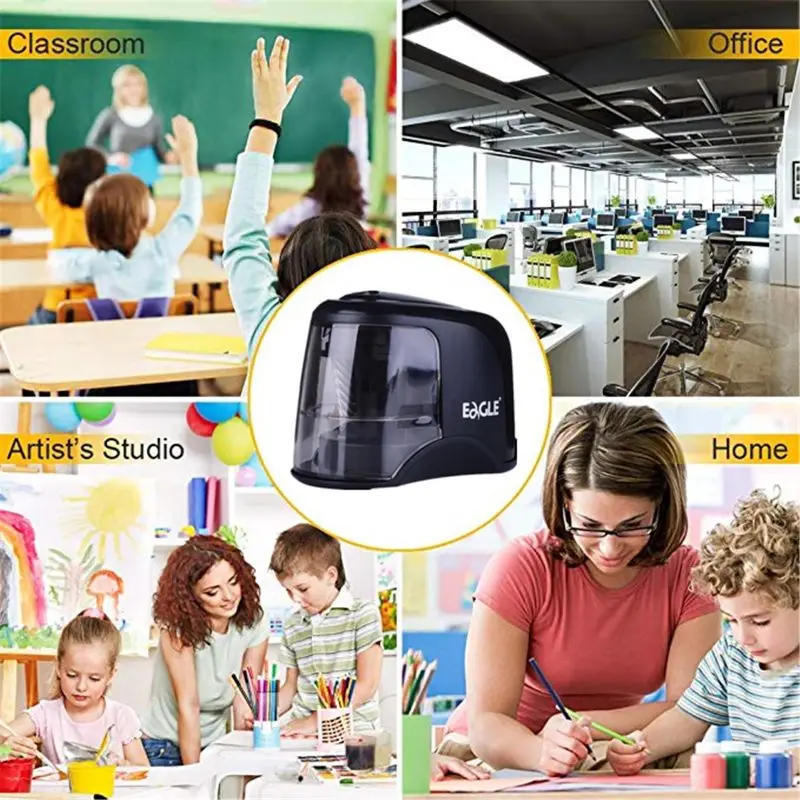 Multi-purpose Electric Pencil Sharpener Pencil Sharpening Tools Children Boys Girls Student Class Rewards Gifts Supplies