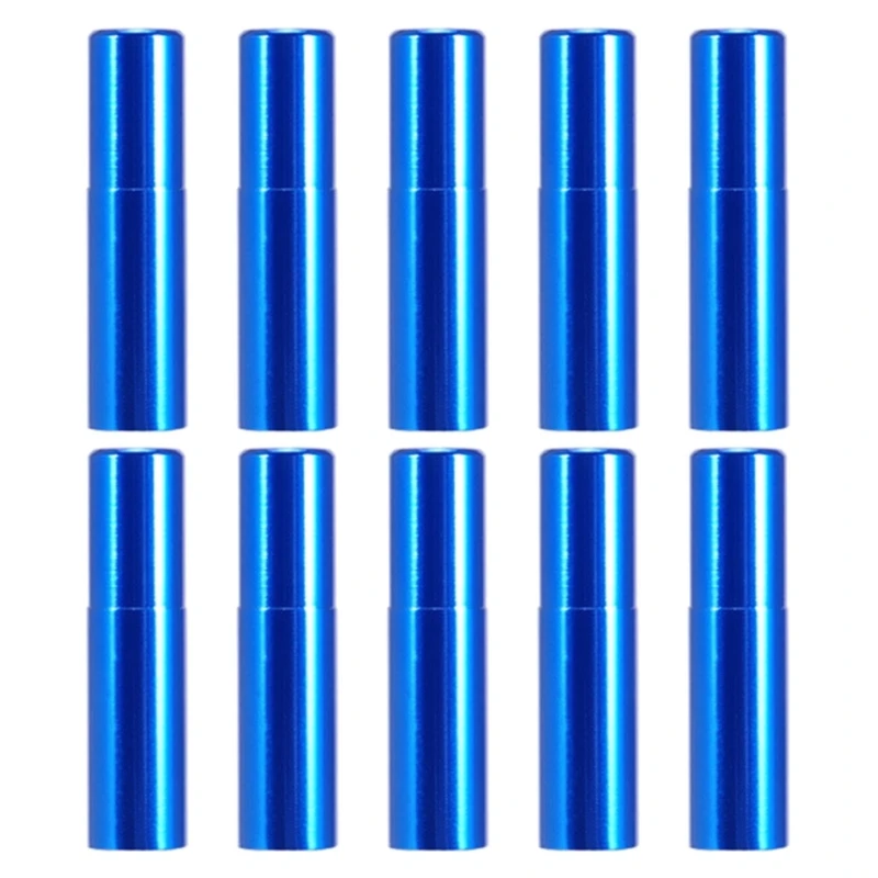 10Pcs/pack Aluminum Alloy Bicycles Brake Cable Cap End Tips Crimp Road Mountain Bikes Cable End Caps Set for Bike Shift image 2