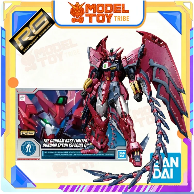 

In-Stock Japan Bandai Original Anime RG 1/144 The Gundam Base Limited Gundam Epyon [Special Coating] Model Kit Model Toy Gift