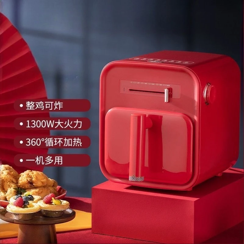 

5L air fryer household large capacity multi functional integrated French fries machine hot air baking electric oven