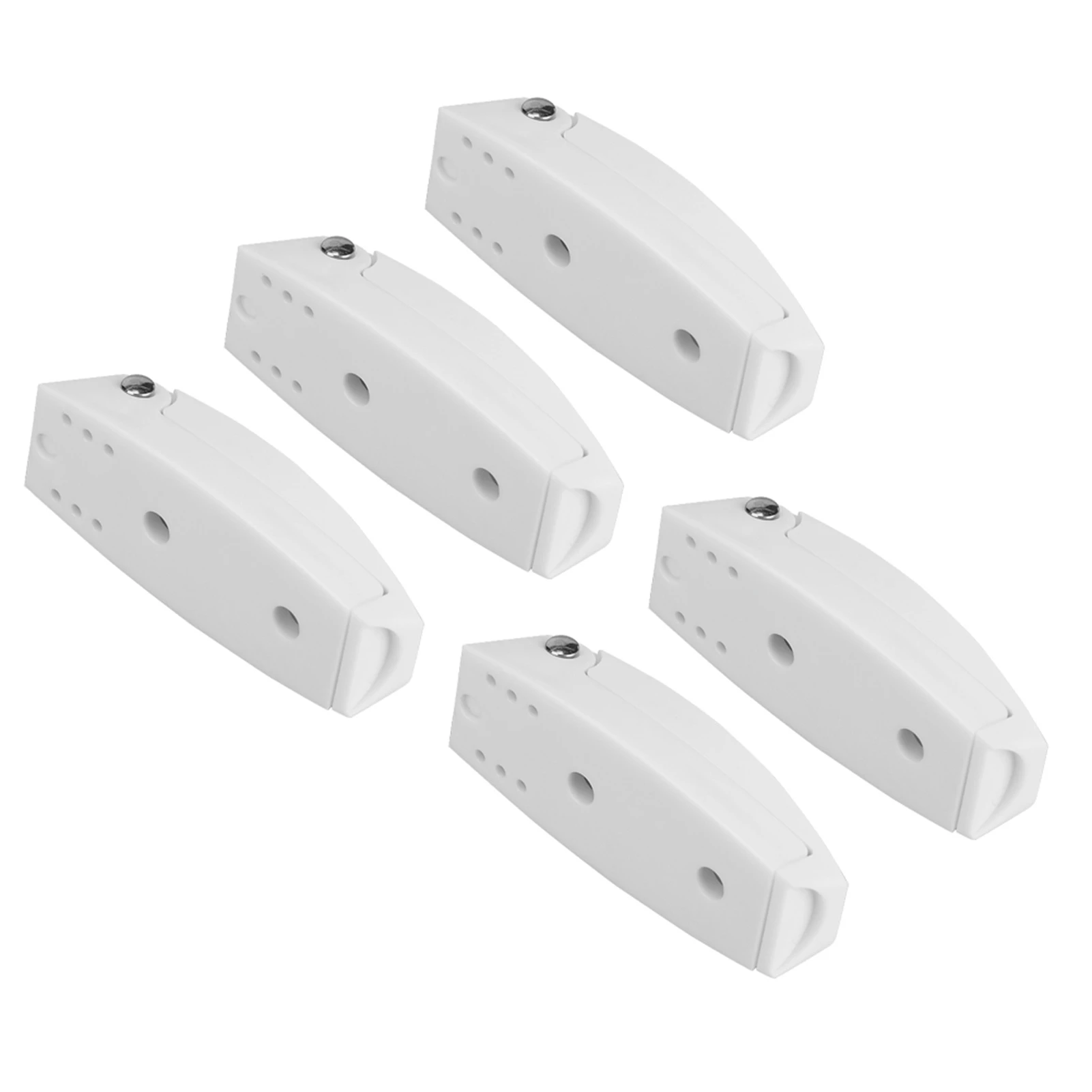 5 قطعة RV باب الصيد حامل مزلاج ABS ل RV متنقل تخييم درب السفر الأمتعة