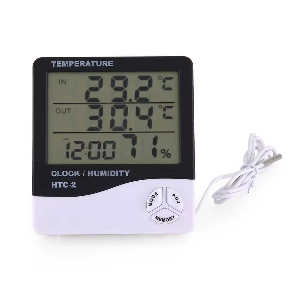 LCD 온도계 습도계 이미지