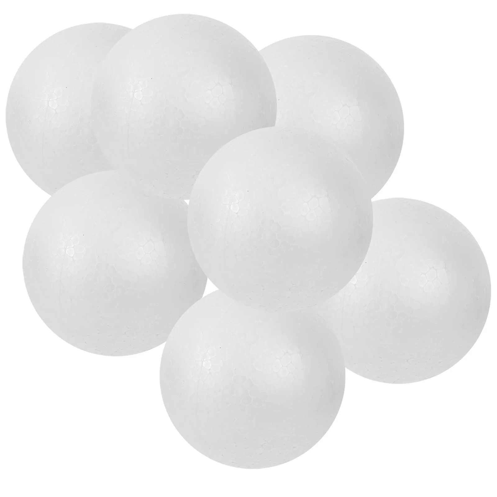 6 pçs 12cm bolas de espuma artesanato para crianças diy ornamento crianças projeto de arte educacional suprimentos bola artesanato bola de espuma