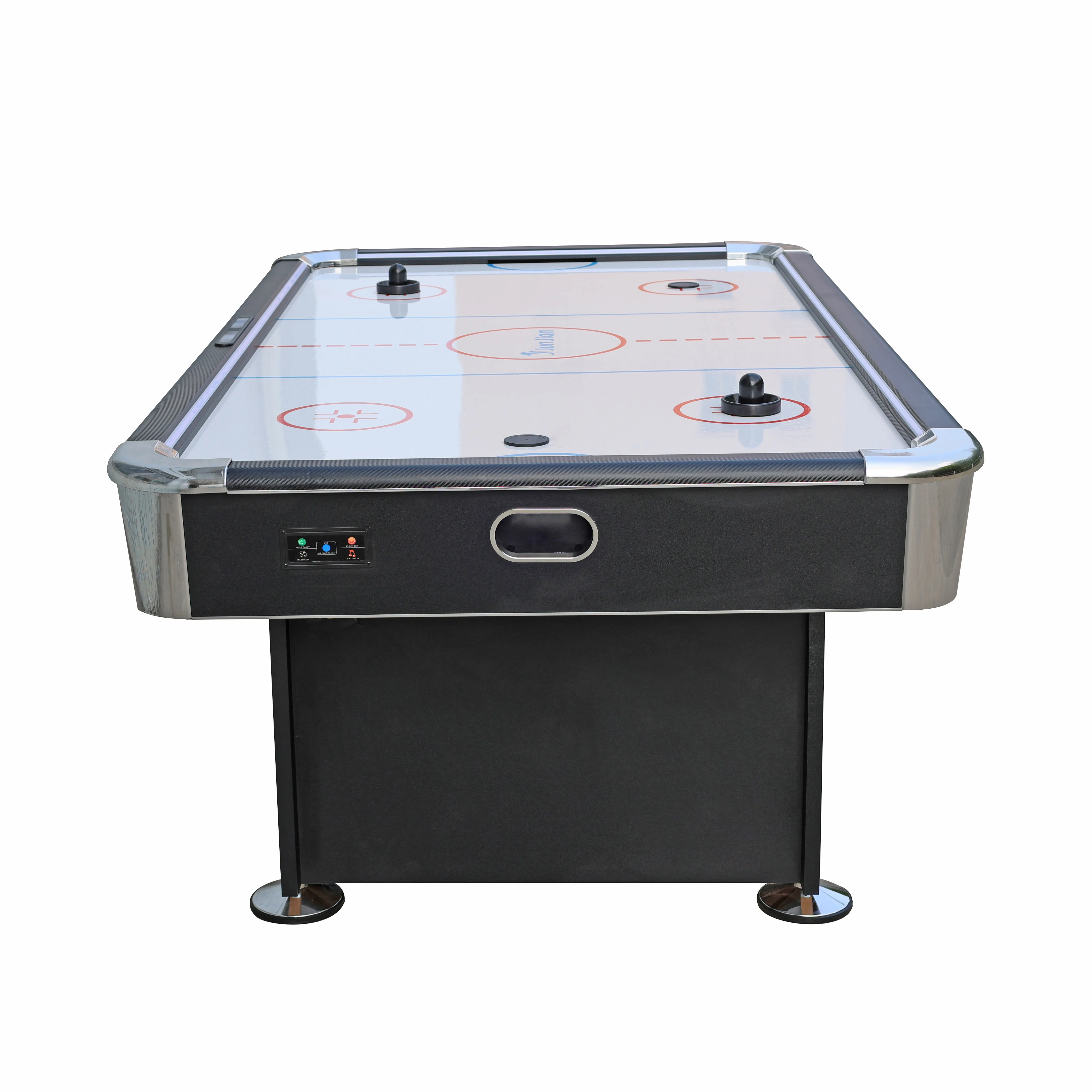 Factory High Quality 89inch Portable Customizable Air Hockey Table LED Scoreboard 2 Pucks 2 Pushers