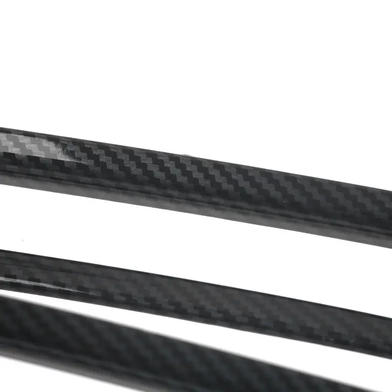 

Для VW Golf 8 MK8 2021 2022: Накладки на задние противотуманные фары (брови) из ABS-пластика, серебристые / под карбон, аксессуары