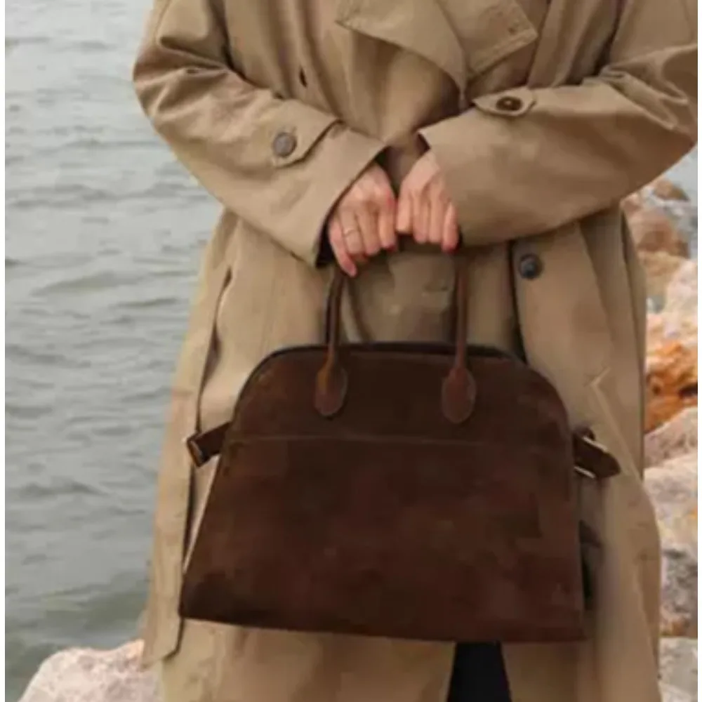Spot Herbst und Winter High-End-Nischendesign Tasche mit großem Fassungsvermögen Damen neue Pendler-Retro-Handtasche Einkaufstasche
