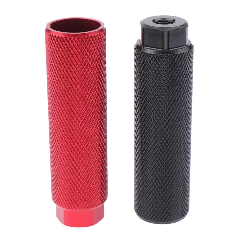 Legierung Fuß Stunt Peg Für Bike Fit 3/8 Zoll Achse Fußstütze-Hebel Zylinder Grip Nicht-Slip Achse fußrasten Fahrrad Zubehör