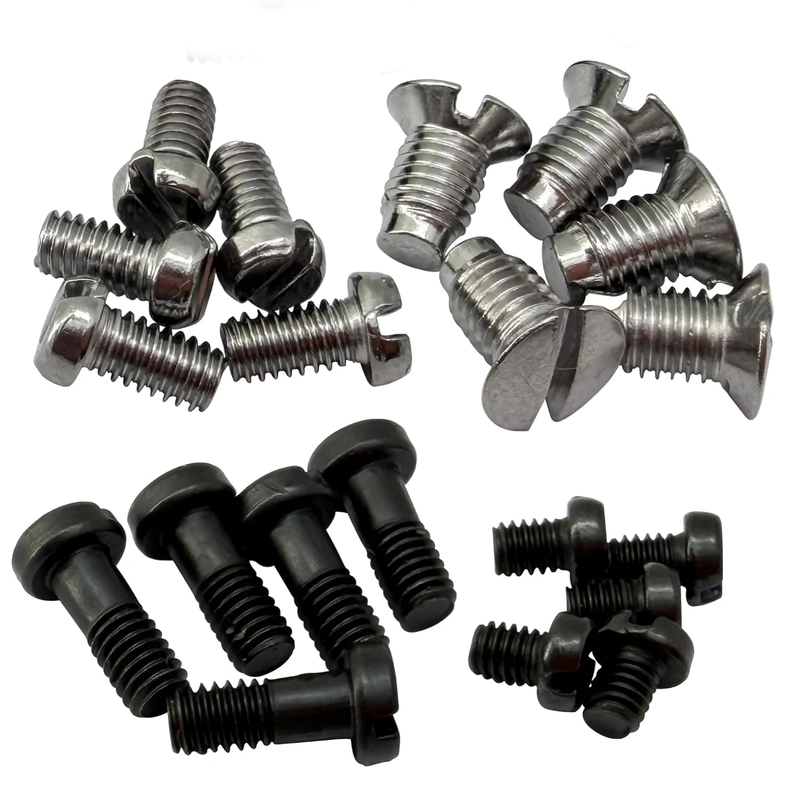 20 Pcs Needle, Feed Dog, Needle Plate, Outside Foot Screws For Juki DNU-241 DNU-1541 DNU-1541S Consew 206RB Sewing Machine Parts