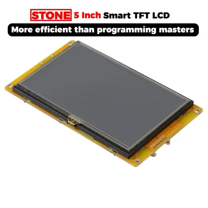 

Интеллектуальный дисплейный модуль STONE 5.0 дюймов с интерфейсом RS232/RS485/TTL + сенсорный экран для промышленного применения