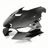 カーボンファイバーカラーフロントノーズアッパーヘッドライトフェアリングカワサキ ZX-10R ZX10R 2021 2022 2023 2