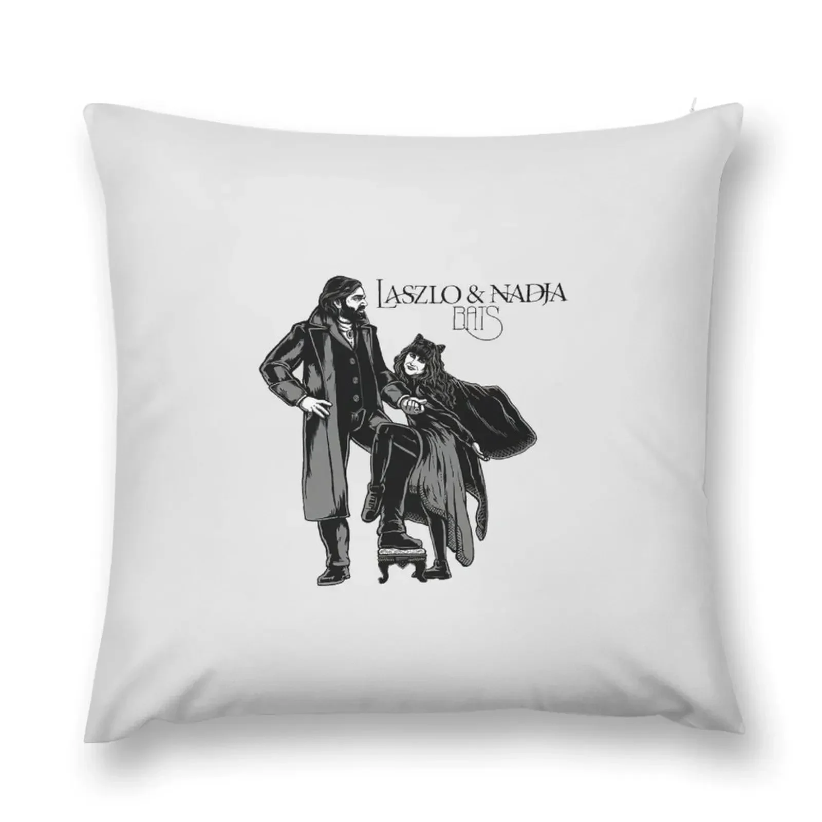 Laszlo _amp_ Nadja Vintage, nadja doll Throw Pillow christmas decorations for home 2025 Pillow Cases bed pillows pillow