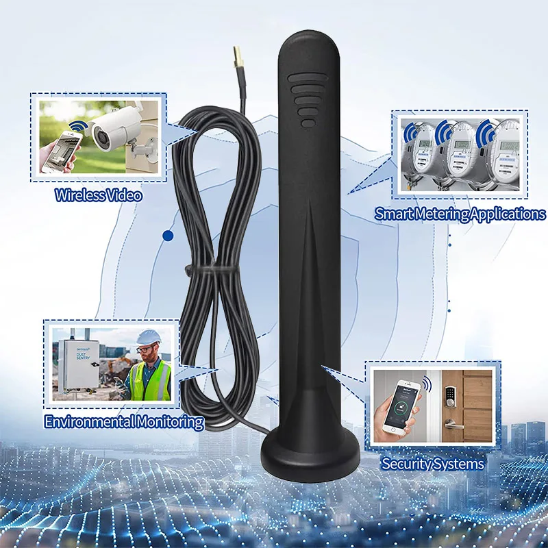 TS9 SMA 5G 4G LTE 3G GSM Router Antenna 600~6000Mhz Omni WiFi CPE Pro External Wireless Aerial With Magnetic Base