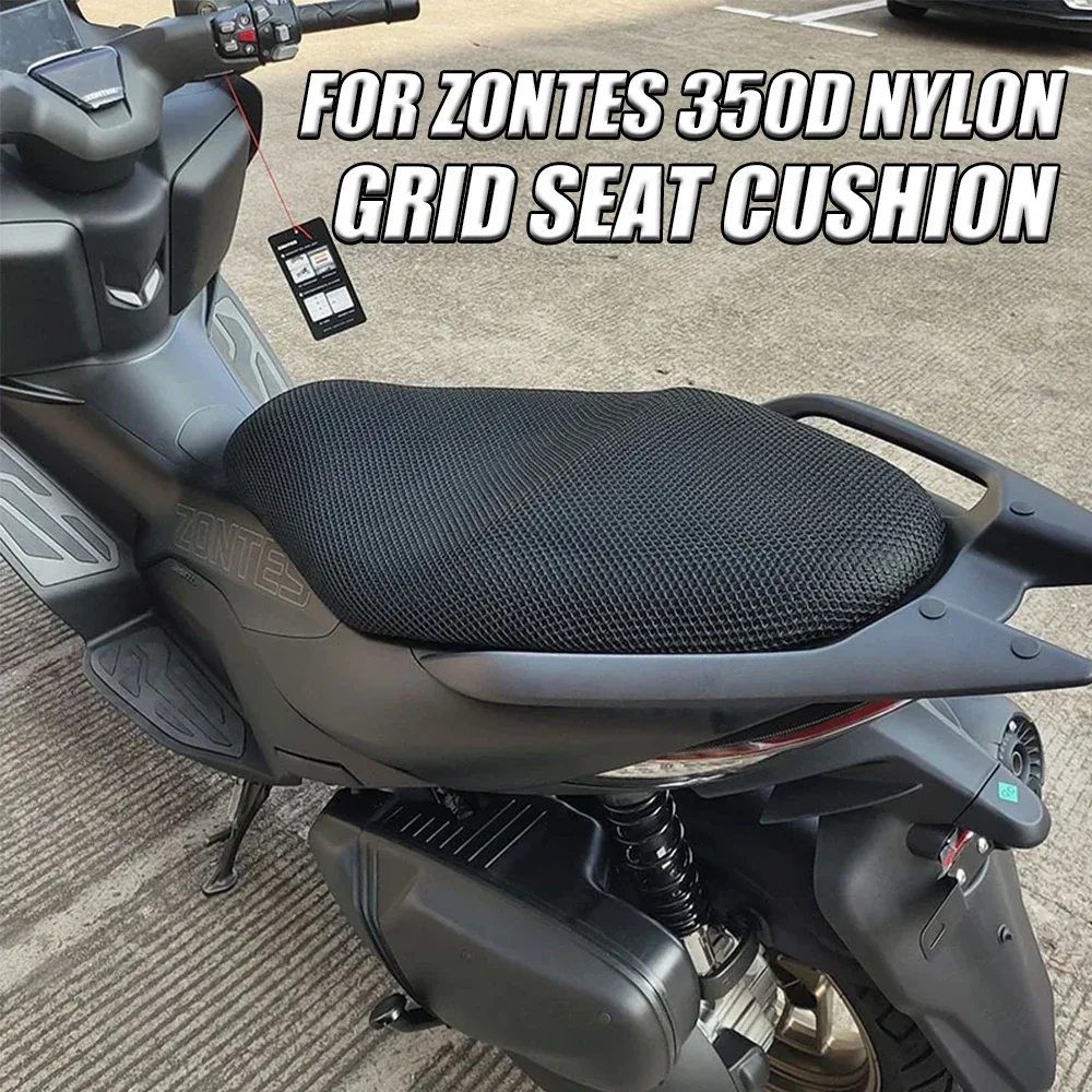 For ZONTES 350E 350D D350  E350 Nylon New Accessories Protection Cushion Seat Cover Fabric Saddle Seat Cover Cushion Cover