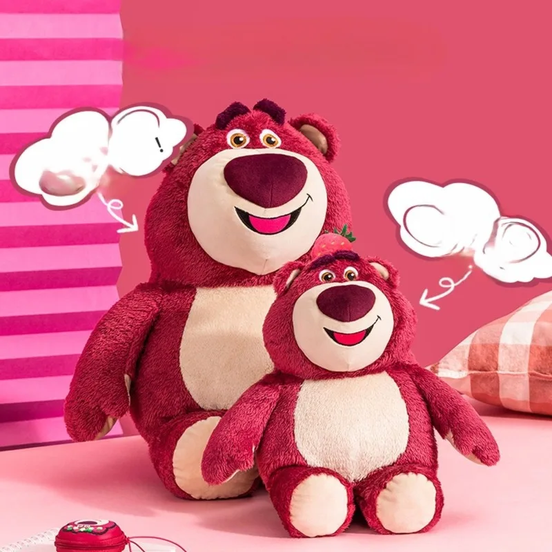 ديزني دمية جديدة الفراولة الدب لطيف Kawayi الكرتون أفخم لينة أريكة وسادة دمية السرير زينة هدية عيد ميلاد