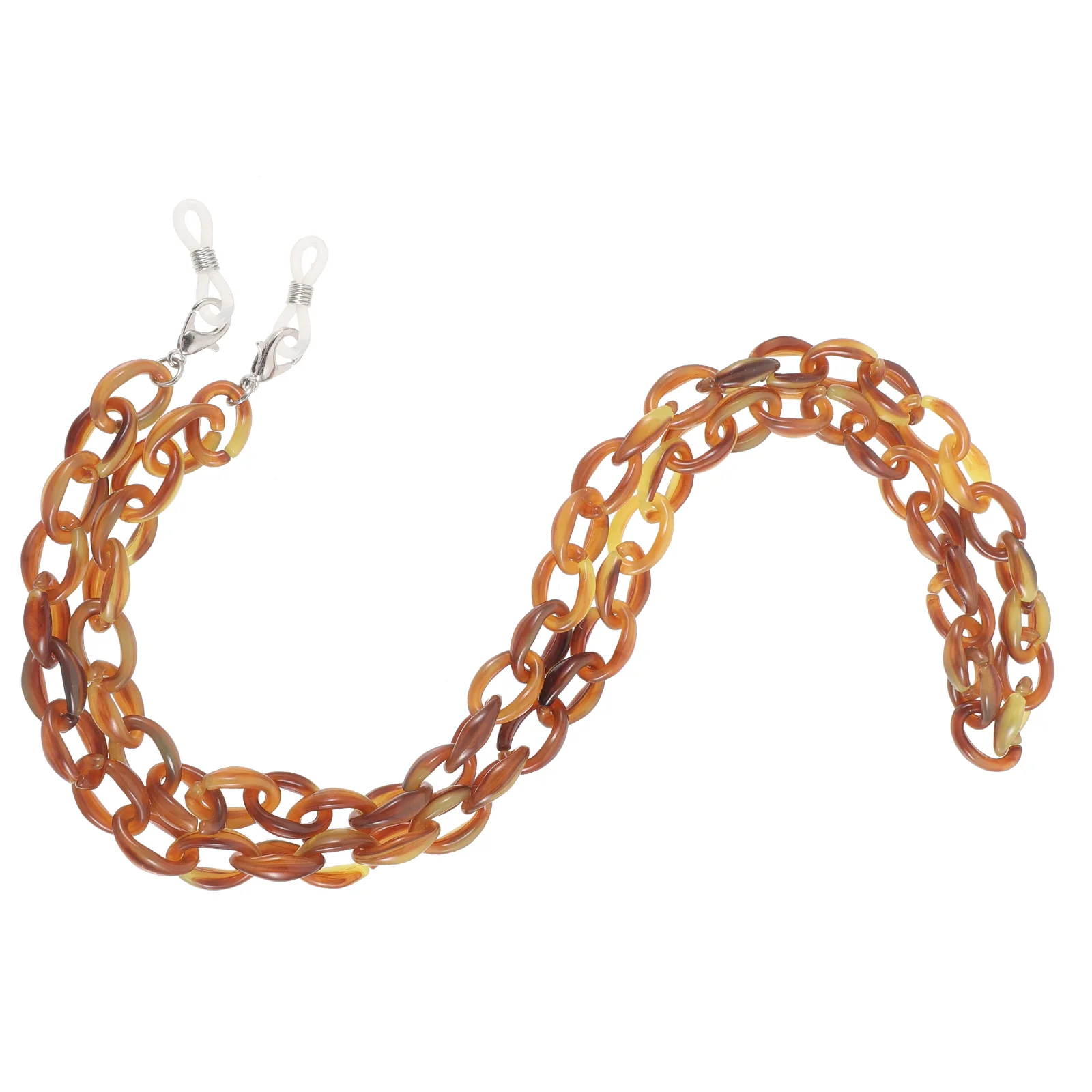 

Tortoiseshell Glasses Chain Gums for Eyeglass Sunglass Stand Eyeglasses Chains Anti-lost Anti-drop Accessories