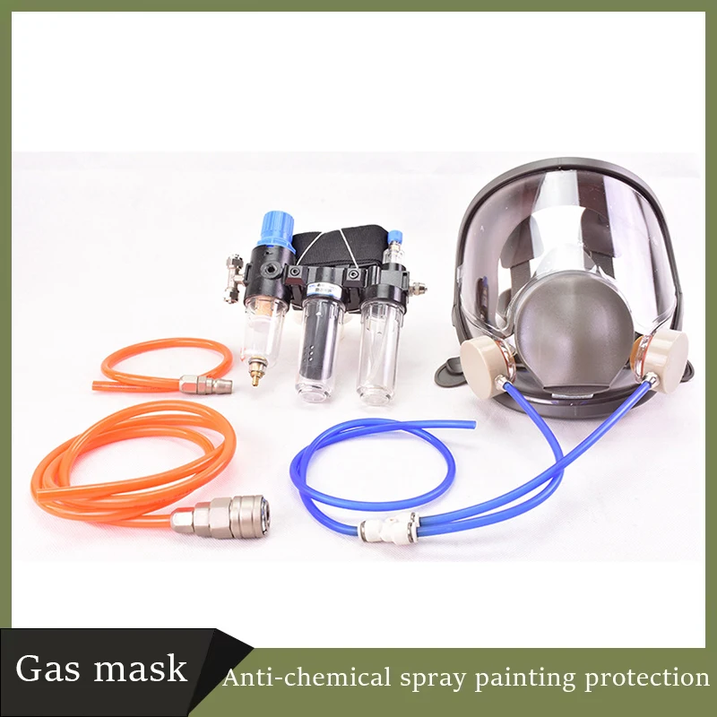 3 In1 Air-Supply Industrial Respirator System 6800 Gas Mask Convenient  Energy Saving and Efficient Multifunctional Respirator