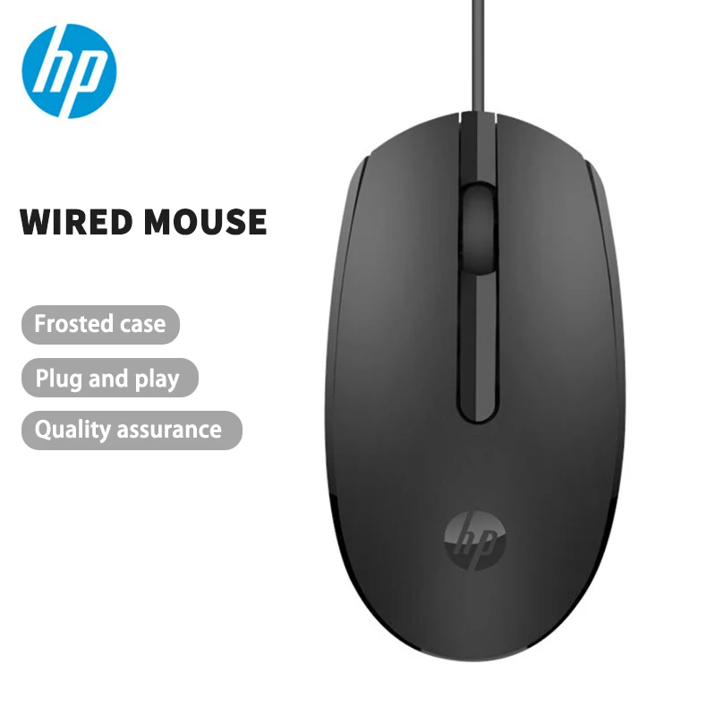 

HP M10 Wired Mouse USB Interface Laptop Desktop Computer General Business Office Mouse