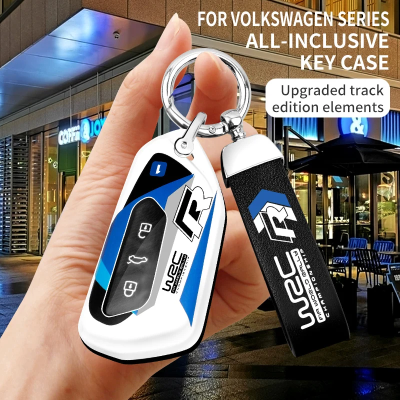 New Fashion Car Key Case Bag Cover For ID.3 ID.4 ID.6 Golf 8 Teramont Lamando L  Ta vendor Talagon Viloran MK8 Accessories