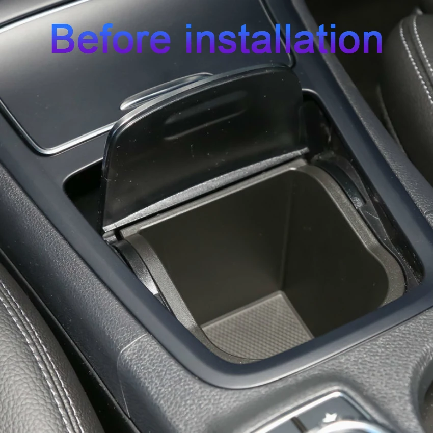 Wireless charger, Special on-board QI phone fast charging panel For Mercedes-Benz CLA Class W117 cla180 cla200 cla220 2014-2019 view 3