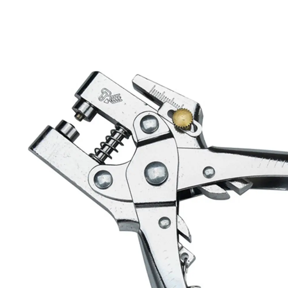 Multi-function Puncher Eyelet Pliers for Leather Paper Hand Pliers Belt Holes Punches Puncher Tool Eyelet