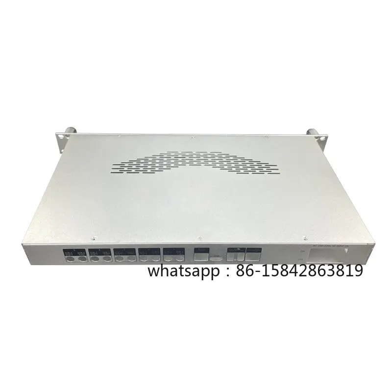 19 Inch 1U All Aluminum Rackmount Industrial PC Server Chassis Custom Aluminum Alloy Sheet Metal Enclosure