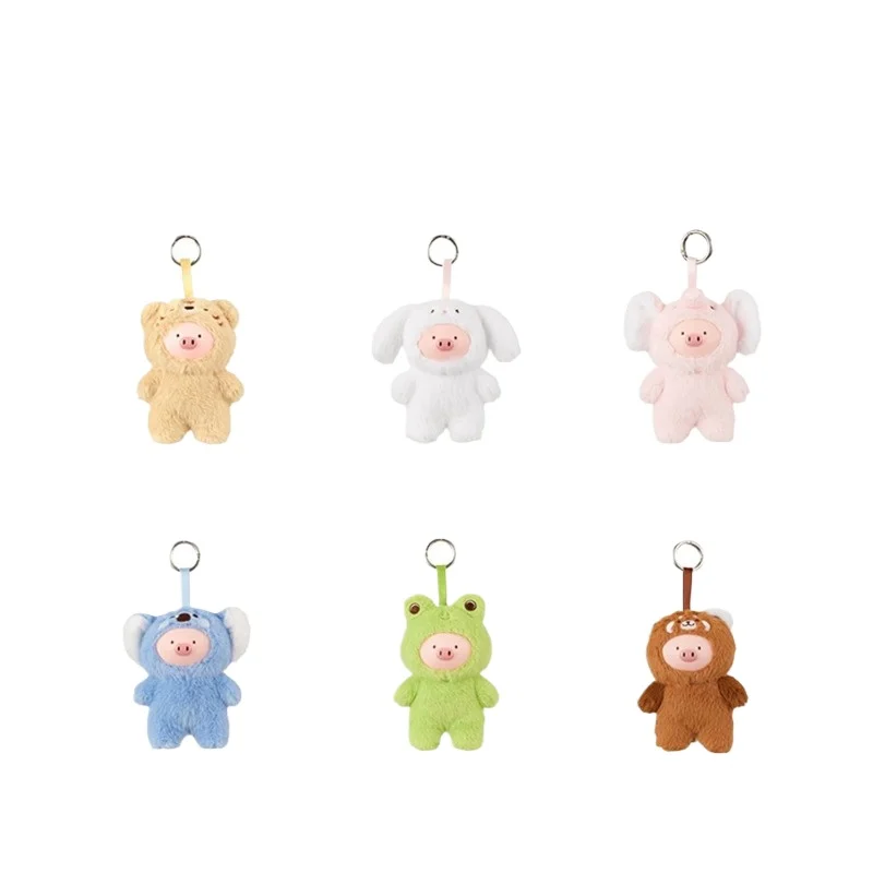 

MINISO Mini Family Series GiGi Vinyl Face Plush Blind Box Hanging Ornament Doll Toy Gift for Children Party Decoration Kid Gift