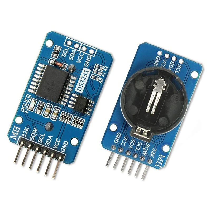 Real Time Clock Kit, DS3231 AT24C32 IIC RTC Clock Module + Mini SD Mini TF Card Adapter Reader Driver