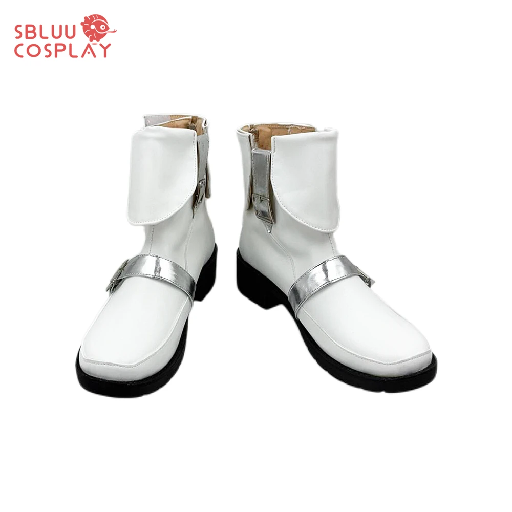 

SBluuCosplay Arknights Delphine Cosplay Shoes Custom Made PU Boots Halloween Carnival Party Accessory