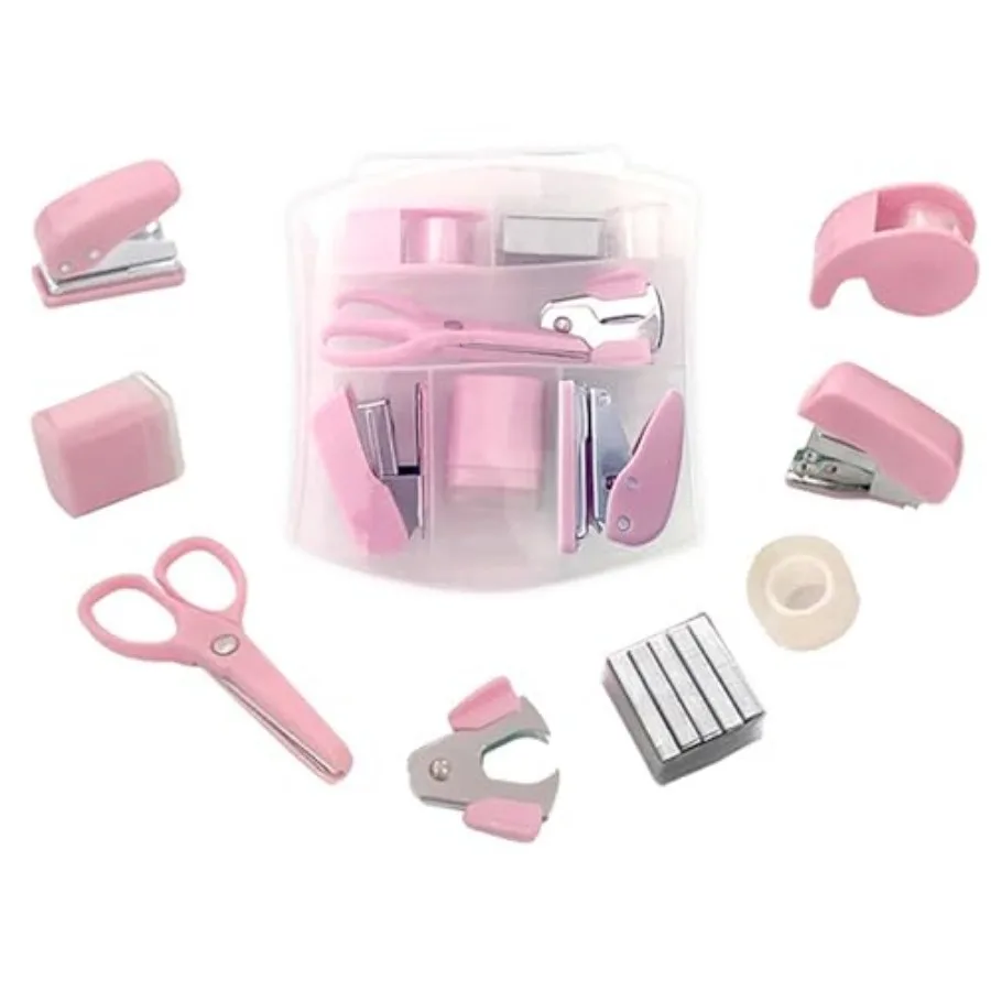 

Mini Office Supply Kits Mini School Supplies Includes Mini StaplerScissors Staple Remover Tape Dispenser