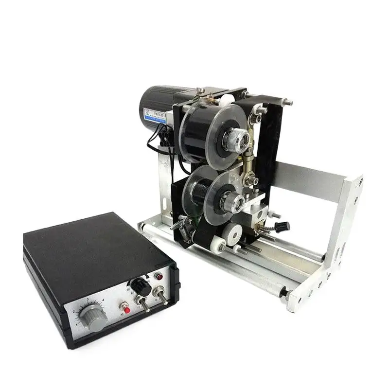 Máquina de Codificação de Fita Colorida Máquina de Impressão Quente Impressora de Fita Térmica para Embalagem Ac220v 110v 1pc