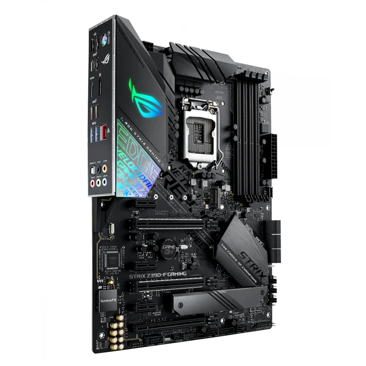 Asus LGA 1151 ROG STRIX Z390-F GAMING Motherboard DDR4 Intel 8th 9th-Gen i9 i7 i5 i3 128GB RGB CrossFireX