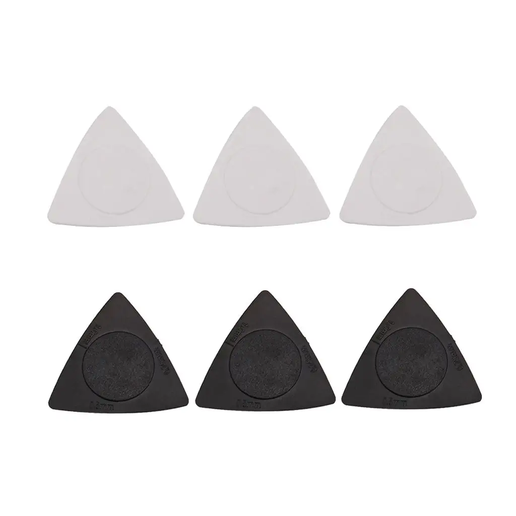Acoustic Electric Guitar Picks Assorted Sizes Plastic Plectrums Music Accessories for Band Practice and Performance