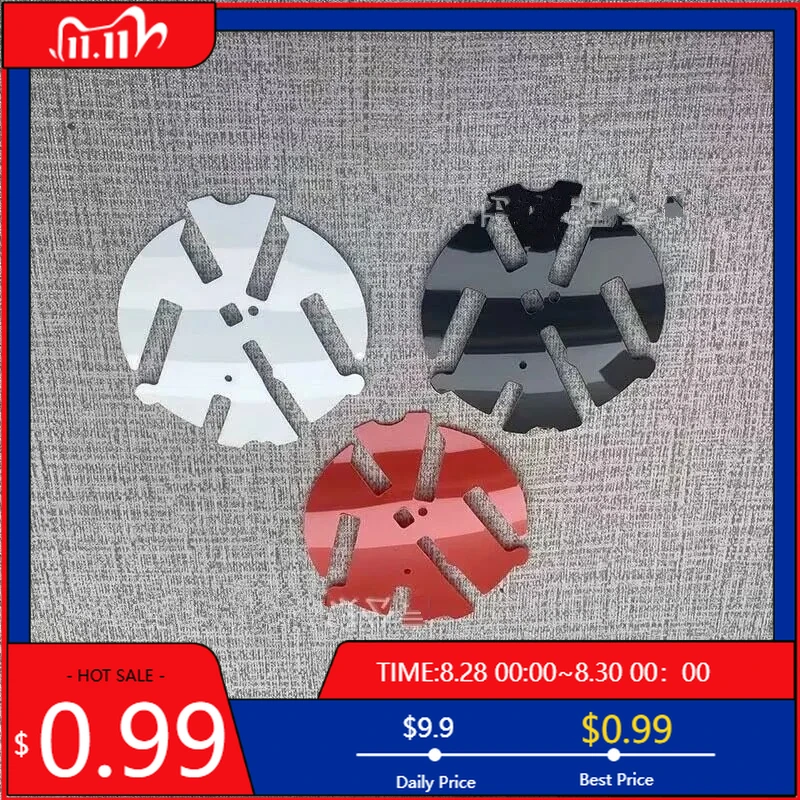 

Новинка 2026 для VW VOLKSWAGEN, вытяжки, 1 шт., 110 мм, черный/красный/белый, задний логотип автомобиля, фон для Golf 6/7/7,5/Polo/Passat/T-Roc/Ar