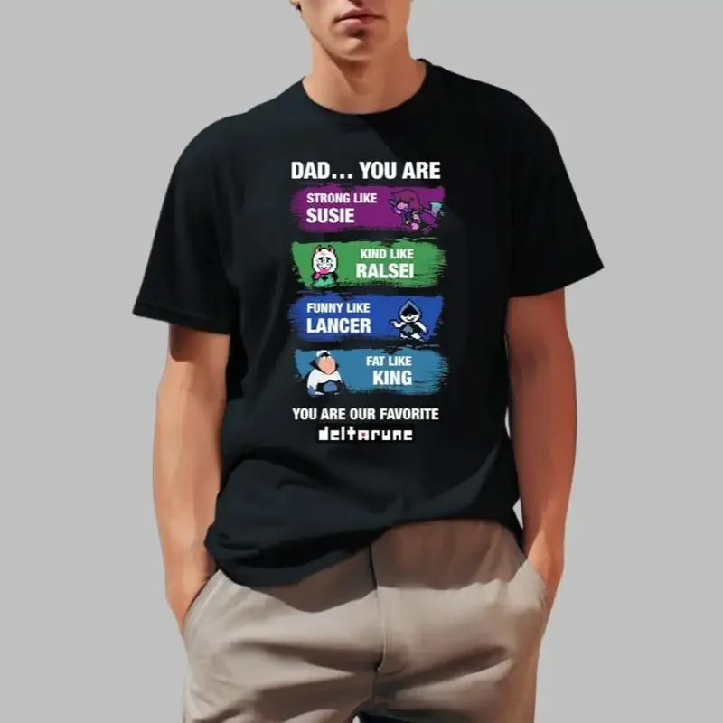 Dad You Are Strong Like Susie Kind Ralsei Funny Lancer  T shirt