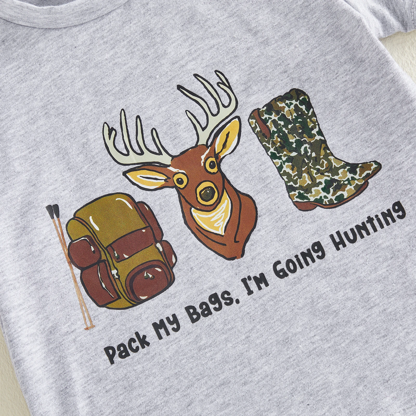 

Комплекты шорт в западном стиле для мальчиков: футболка с коротким рукавом и принтом в виде головы быка, шорты на шнурке, летняя одежда