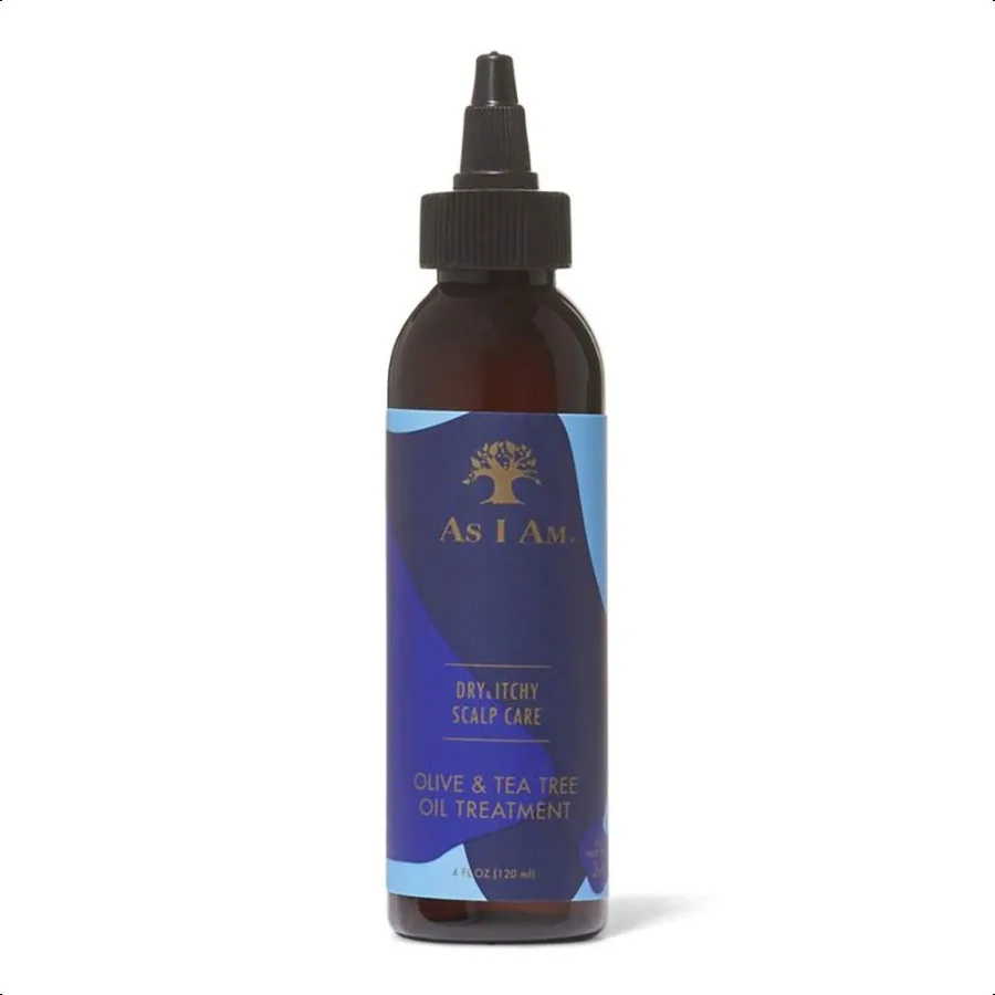 

As Am Dry and Itchy Scalp Care Oil Treatment 4 ounce Enriched with Salicylic Acid Olive Oil and Tea Tree Oil Fights Dandruff Se