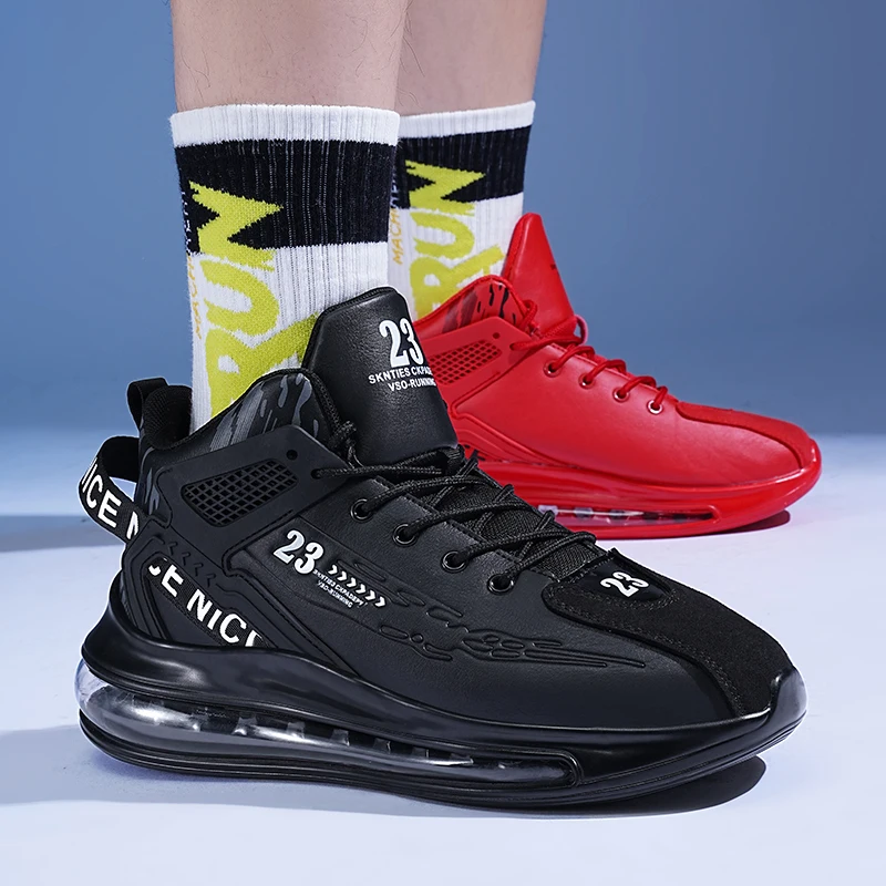

2025 Explosions Men's Shoes Wear-resistant Basketball Shoes Men's Shoes genuine goods sneaker Autumn Men's Anti-slip Sneakers