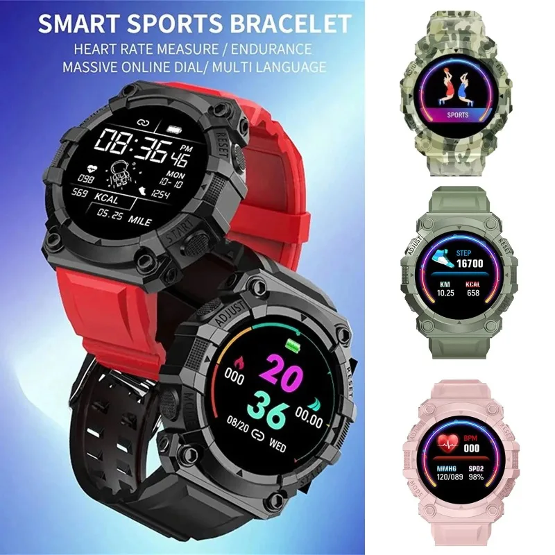 

FD68S New Smart Watches Men Women Bluetooth Smartwatch Touch Smart Bracelet Fitness Bracelet Connected Watches For IOS Android